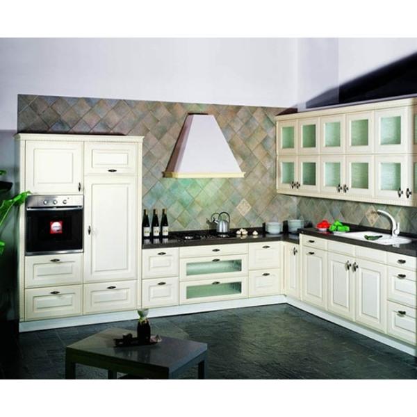 PVC Film Replacement Cabinet Doors And Drawer Fronts 18mm Thickness