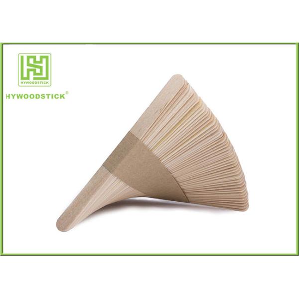Buy Waxed Beveled Edge Ice Cream Wooden Sticks Machine Use 50pcs / Bundle at wholesale prices