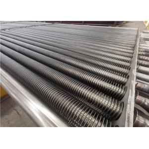 TIG Welded Stainless Steel Condensing Boiler Economizer Natural Circulation