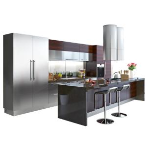 Custom Outdoor 304 Stainless Steel Kitchen Cabinet 22mm Tickness