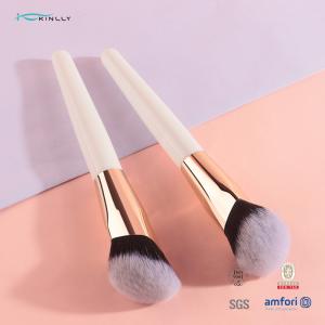 Antibacterial Vegan Hair Individual Makeup Brushes Contour Foundation Brush
