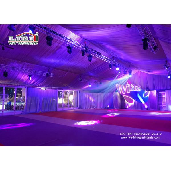 500 People 20X20 Party Tent With Sidewalls , Canopy Party Tent