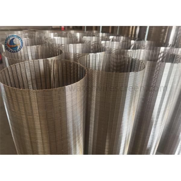 Galvanizing Water Well Screen 150-2500 Psi 25-3200 Micron Filter Rating