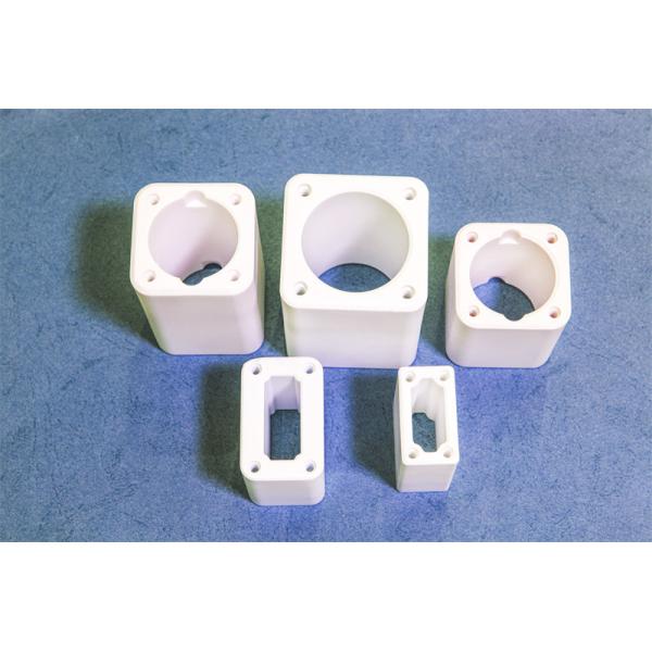 Ivory Metallized Alumina Ceramics Housing For Fuse 32 Kpsi Tensile