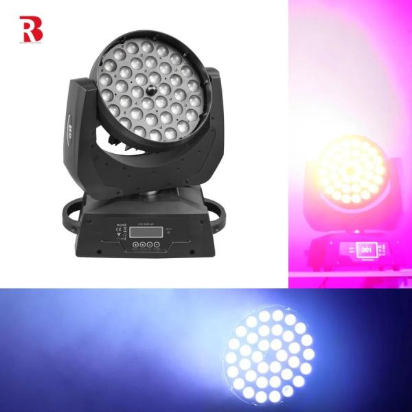 4in1 Rgbw Zoom Led 36pcs X 10w Moving Head Wash Light for Professional Event