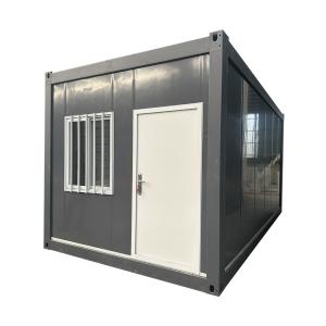 Quality Mobile Living Container House Best for 20ft 40ft Detachable Prefab Camping Home and Strong Sandwich Panel Door for sale