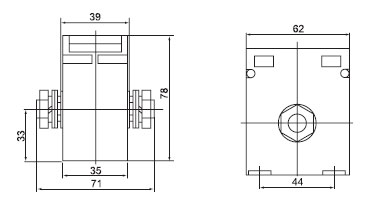 720V Safety DC Contactor Low Voltage Protection Devices Current Transformers 4KVeff 50Hz