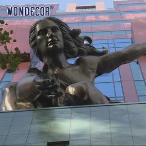 Large Street Art Bronze Figure Sculpture Portland