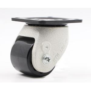 Industrial Top Plate Locking 60mm Polyurethane Swivel Casters wheels 540kg