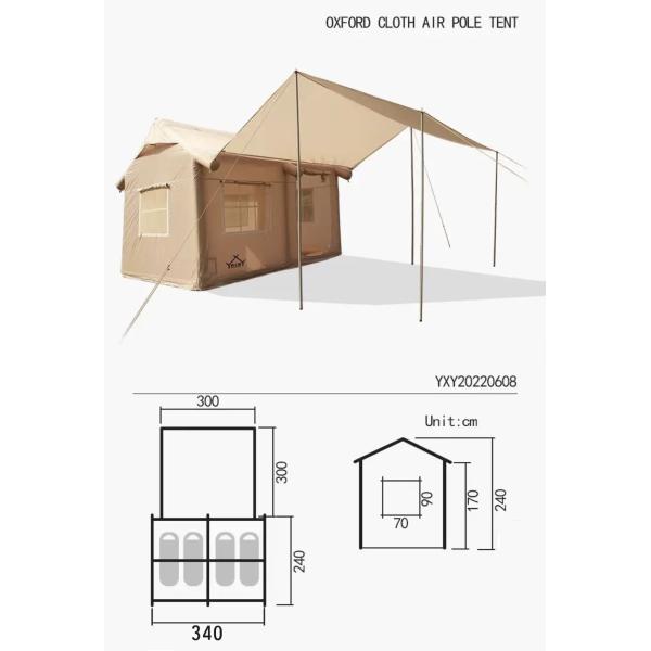 factory wholesale price hot selling custom logo luxury waterproof inflatable Camping Tent