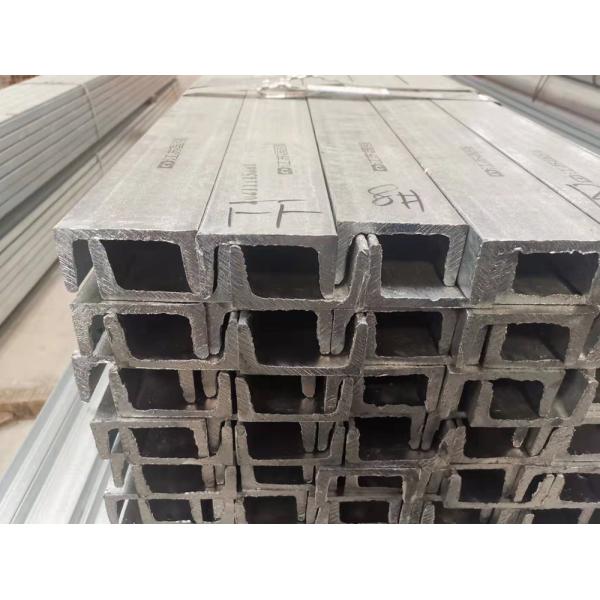 Buy Astm A36 U Shaped Steel Bar Galvanized Structural Steel Section at wholesale prices
