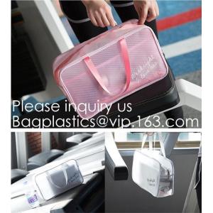 PVC Makeup Bag Waterproof Cute Clear Transparent Plastic PVC Travel Makeup