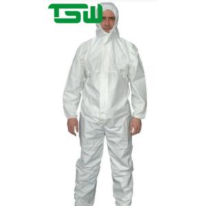 China Multicolor 35gsm 75gsm NonWoven Disposable Coverall on sale