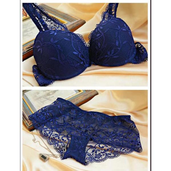 Factory Wholesale Sexy Underwire Elastic Lace Strap Adjustable Bra Sets