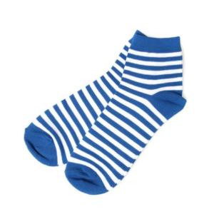 custom stripe mens low cut ankle crew socks