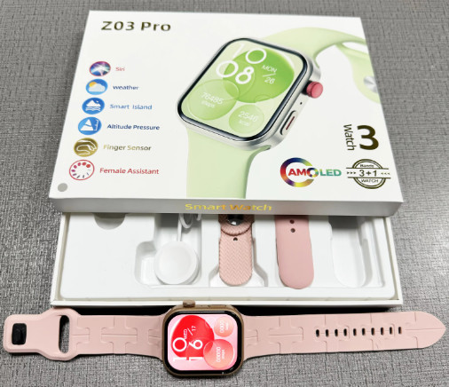 Z03Pro Rugged Outdoor Smart Watches Heart Rate Fitness Tracker Health Monitoring