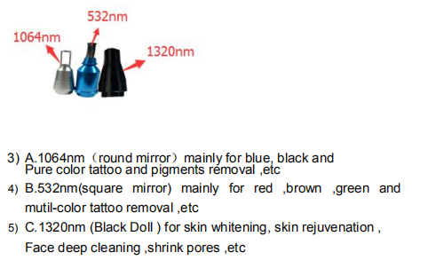 ND YAG LASER TATTOO REMOVAL - Portable Laser Machine Beauty System YL07