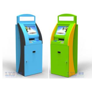 For Cash Validator Self Service Kiosk With POS Terminal Payment Information