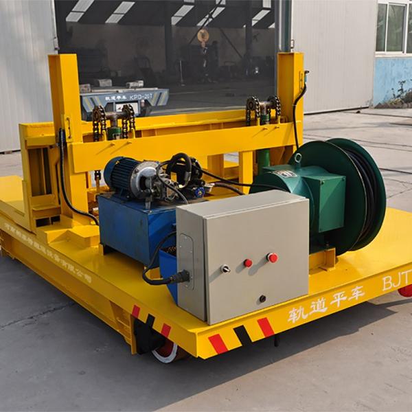 customized Industrial platform ferry transfer car for transport aluminum coil