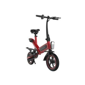 Carbon Steel Electric Pedal Bike 350W Brushless Contour Engine 25KM/H High