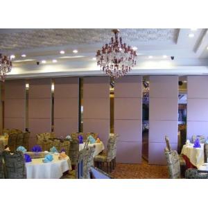 China College Top Hanging Operable Partition Wall / Folding Room Partitions on sale