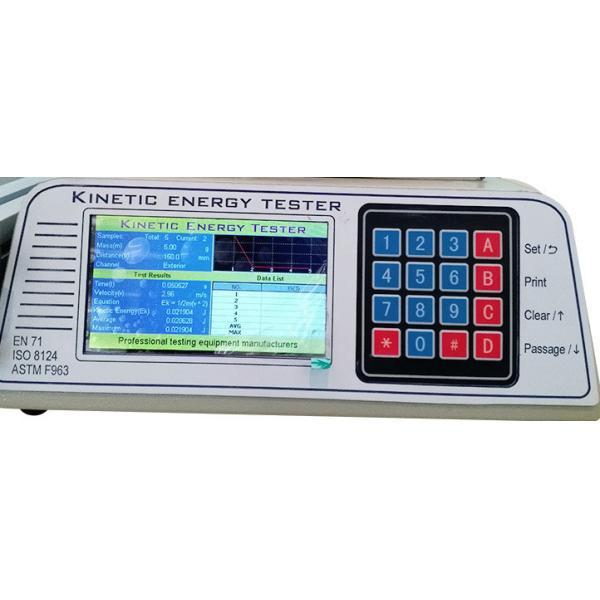 Projectile Velocity Tester , Kinetic Energy Tester For Toys of Kinetic Energy Test