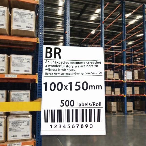 Industrial Logistics Express Paper 100x150 Size Logistics Sheet for Packaging Labels