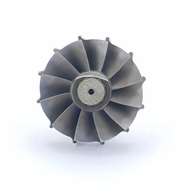 MS-TECH Turbo HX50 HE500WG Turbine Wheel Shaft 4042293 Ind 86mm Exd 77mm Blades12