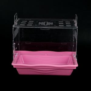 Breathable Large Plastic Double Layer Hamster Cage 37mm Length