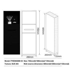 Porcelain Tiles 600*1200mm Floor Specification 3-in-1 Hand Dryer for Hotel