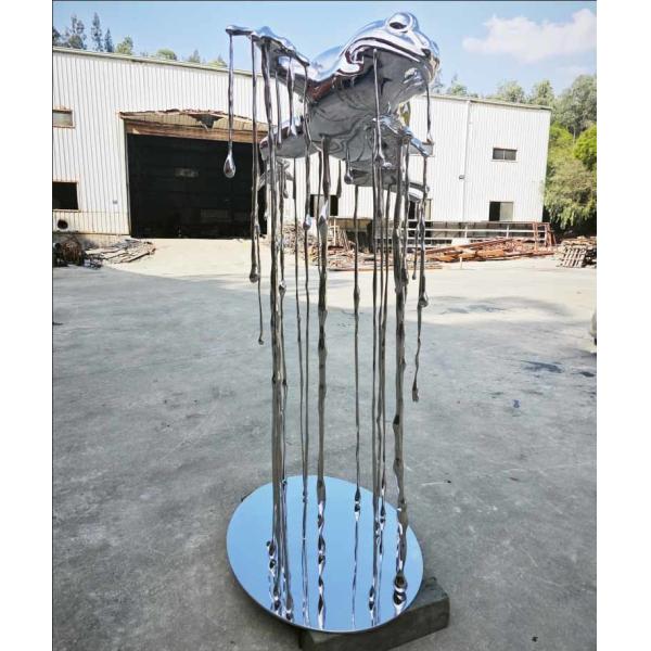 Buy Polished Stainless Steel Abstract  Frog,Animal Garden Ornaments at wholesale prices