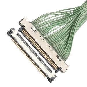 KEL USL00-40S 0.4V Board Side Micro Coaxial Cable Connector Right Angle Type