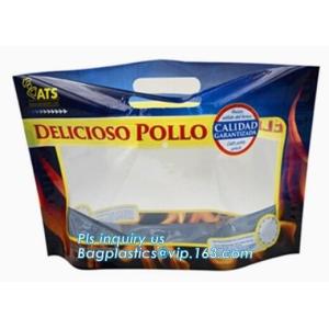 Laminated Hot Roast Chicken Bag, Rotisserie Chicken Bags, Microwave Grilled