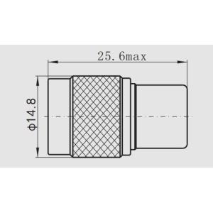 1 Watts Power Male Plug Termination Load 18 GHz 1.25 VSWR