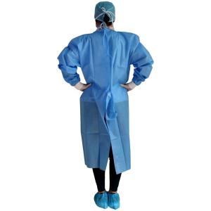 PP Unisex Disposable Isolation Gown , Medical Protective Clothing No Stimulation