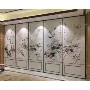 Operable Removable Sliding Partition Wall , Modern Office Room Dividers