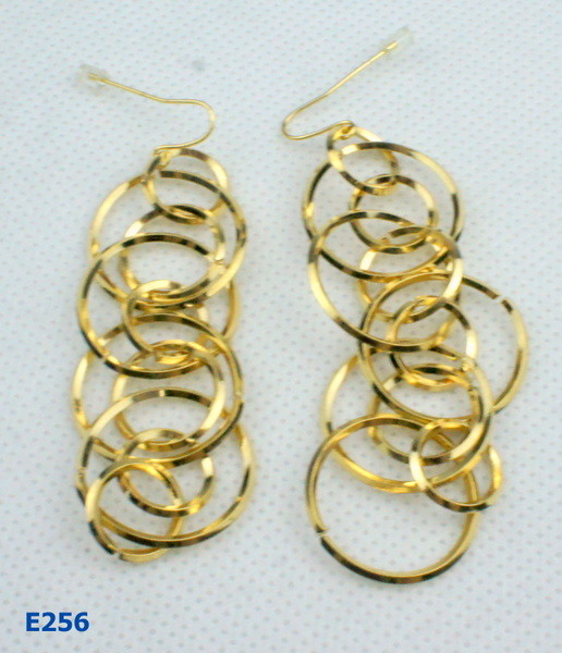 2012 spring beautiful fashion dangle drop silvery long earrings