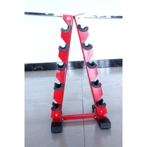 Training Bodybuilding Steel Metal Dumbbell Rack Multifunctional Foldable