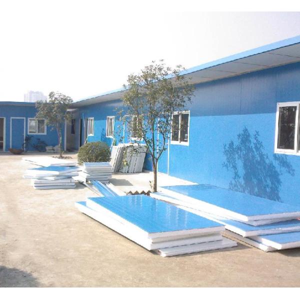 Easy Construction Sandwich Panel Steel Portable House For Worker Residing