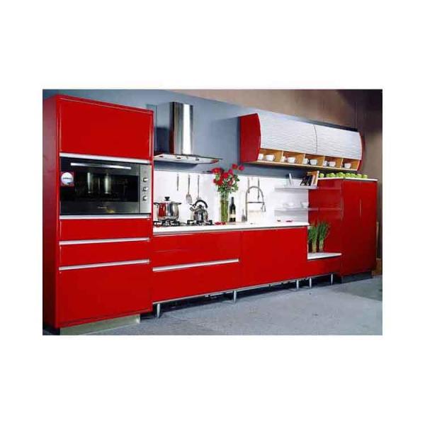 Buy Cooking Bench Baked Lacquer MDF Kitchen Cabinets at wholesale prices