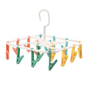 16 Clips Clothespin Multifunctional Socks Hanger Windproof