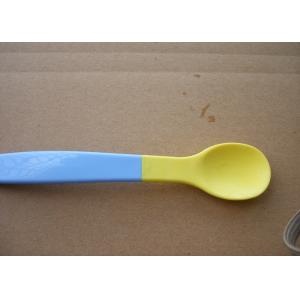 Children Spoon Dual Injection Molding , Food Grade Material Injection Moulding