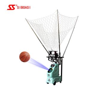 Quality Automatic Shooting Trainer Basketball Passing Machine With 5 Balls Recycled For Training for sale