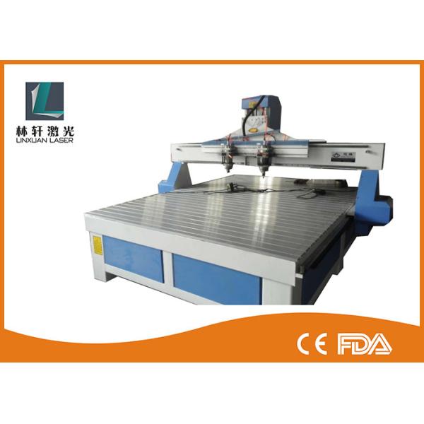 Buy Intelligent 4 Heads 3D CNC Router Wood Working Machine For Furniture Sculpture at wholesale prices