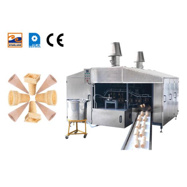 Buy Automatic Softy Wafer Cone Production Line With Cast Iron Baking Template at wholesale prices