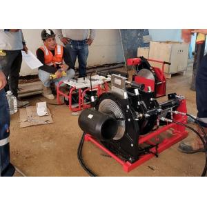 220V HDPE Butt Fusion Welding Machine , IPS 14" Hdpe Hydraulic Welding Machine