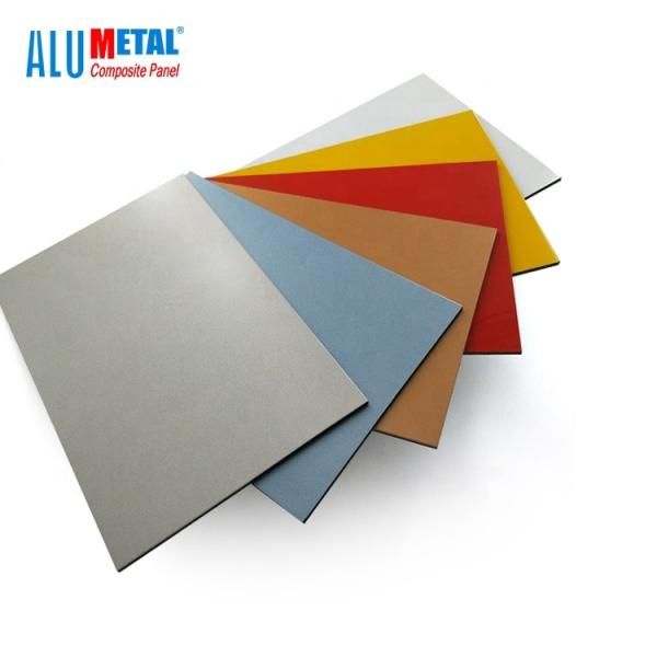 4mm Antibacterial PVDF Aluminum Composite Panel Acp Sheet 1250mm Building