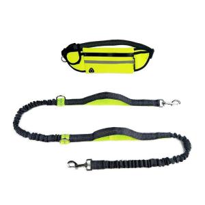 Quality Reflective Telescopic Dog Traction Rope Running Pull One / Two Double Head Traction for sale