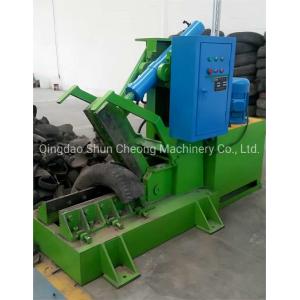 China Waste Tire Recycling Plant / Whole Waste Tyre Shredder Machine