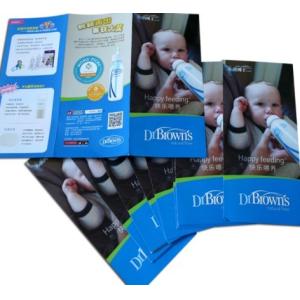 Custom Folding Brochure Advertising Flyer Foldable Flyers Leaflet Printing